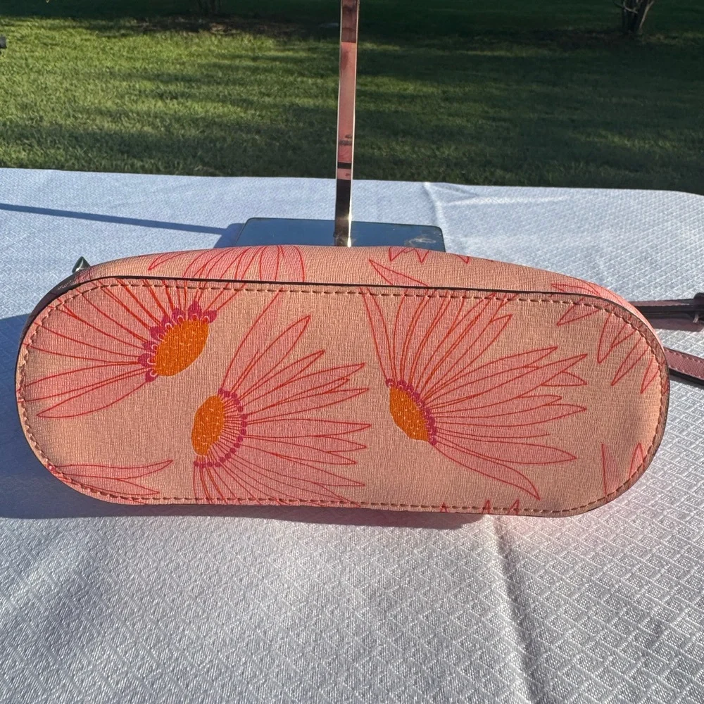 Kate Spade Spencer Falling Flowers Small Dome Crossbody - Picture 8 of 13